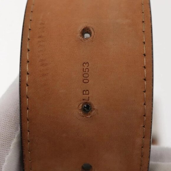LOUIS VUITTON Ceinture jeans Belt Leather 40.9\